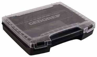 MOBILITY 1101 L GEDORE I-BOXX 72 Small parts case with transparent cover for getting an immediate impression