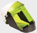 Faceshields MSA V-Gard Accessory System Cap and Hat frames, visors and chin protectors designed for MSA helmets, tested and approved with all MSA helmets.