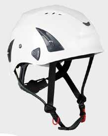 No Peak which means the KASK HP PLus is perfect for Linesman, Emergencey Response,Rope Access & Arborists A unique quick Dial adjustable harness for perfect fit, Chin strap to secure the helmet with