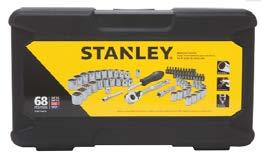 Stanley Metric Mechanic's Tool Set (68 pieces) *33126023033602* 33126023033602 ET0168