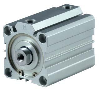 Actuators - Compact Cylinders How to Order MODEL MACQ - Compact Cylinder MAGNET Blank - No Magnet S - With Magnet PORTS T - See Engineering Specifications MACQ - 16 X 30 - S - T BORE (mm) 12 16 20 25