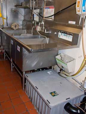 Grease Waste Disposal Establishments that generate waste grease should contract with a grease disposal company for pick-up.