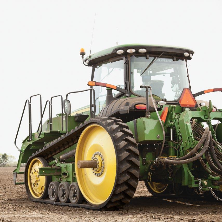 FRICTION DRIVE THE RIGHT TRACK FOR YOUR APPLICATION COMPETITIVE BENCHMARK APPLICATION ANNUAL HOUR USAGE PRICE PERFORMANCE RESULTS (AVERAGE) AG 6500 Unmatched performance, durability and reliability