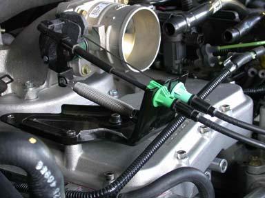 Depending on the engine size, there are two different PCV hose assemblies. If the vehicle is equipped with a 4.