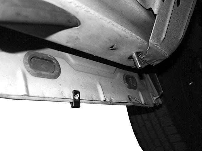 10mm Bolt Plate Driver/Left Side Installation Pictured (Fig 4) Driver/left