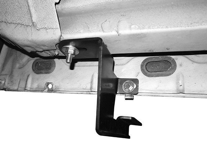 Attach the Brackets to the Bolt Plates first, temporarily install the Running Board,