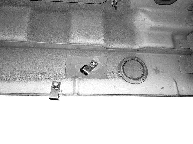 side #3 Bracket 8mm Clip Nut (Fig 21) Passenger side #3
