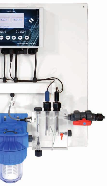 Automatic Chemical Control Systems eselect Controller Dosing Systems Fully automatic dosing system, suitable for all applications. Choose from three systems. eselect Redox/pH Controller System.