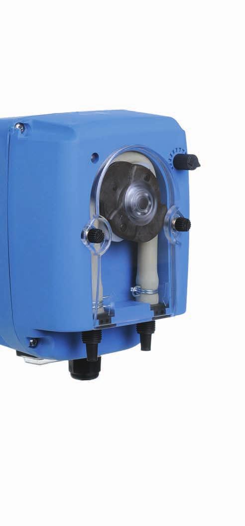 Manual Chemical & Essence Dosing B-V Peristaltic Pumps The B-V series is a range of peristaltic pumps with adjustable flow rates. Suitable for use with chemicals and essence dosing systems.