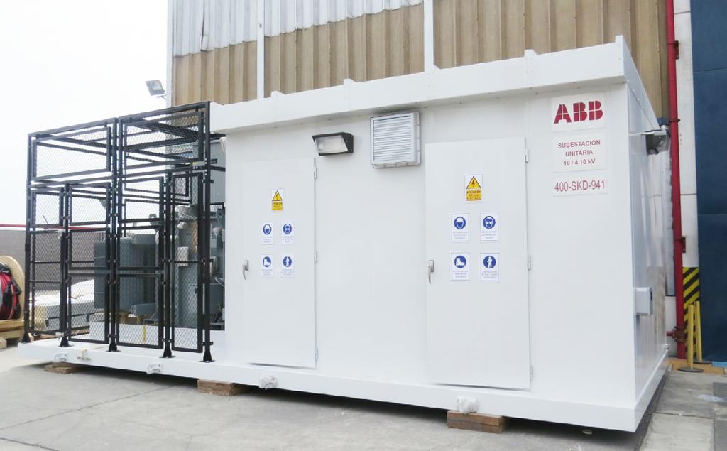 Stations to connect a wind park to the grid usually contain primary medium voltage switchgear fully equipped with all protection relays, measurement, monitoring and control systems.