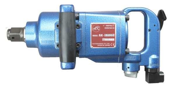 Construction and maintenance of railways, bridge, buildings, highway and oil plants. AK-1350S 1" (25.4mm) sq.drive AK-1350 1" (25.4mm) sq.drive short anvil with 7.