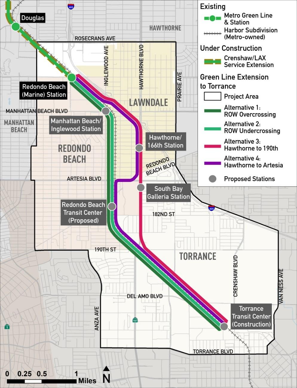 Green Line Extension to Torrance Project Overview 4.