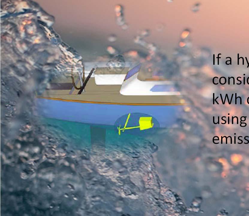 16 Conclusion If a hybrid boat is considered, also the propulsion can be considered, with a power request of 1.