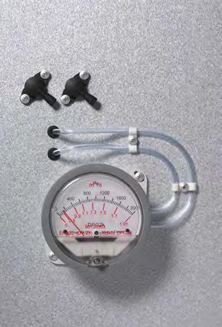 Volumeters The volumeter provides you with a quick and simple measurement of the air flow.