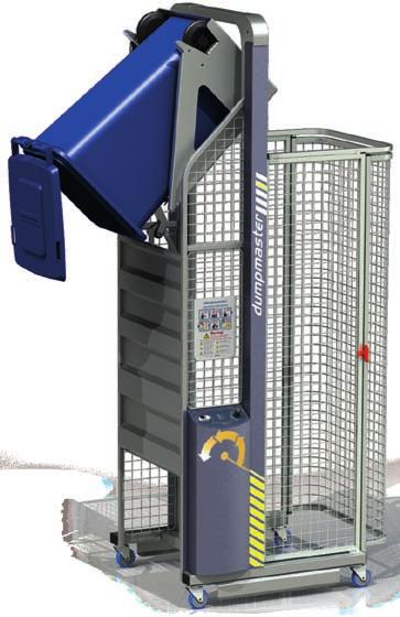Standard Dumpmasters have a galvanised frame and cradle, and are virtually maintenance-free.