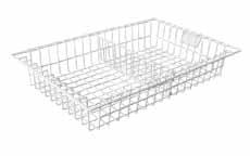 options: Plastic modular basket Format: 600 x 400 mm 50, 100 and 200 mm tall ABS light grey, unperforated Lid, ABS,