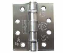 FLH02SS Satin stainless steel FLH03PS Polished stainless steel Radius corner version available FLH12 BB HINGE