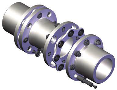 Torsionally Rigid All-Steel Couplings - ARPEX ARC-8/-10 Series General information Design The classic design of an ARPEX coupling of the ARC-8/-10 series type NEN is shown in the following
