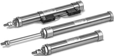 ingle Acting, ingle Rod, pring Return/Extend eries K A cylinder which rod does not rotate because of the hexagonal rod shape. Non-rotating accuracy ø: ±1.5, ø: ±1 Can operate without lubrication.
