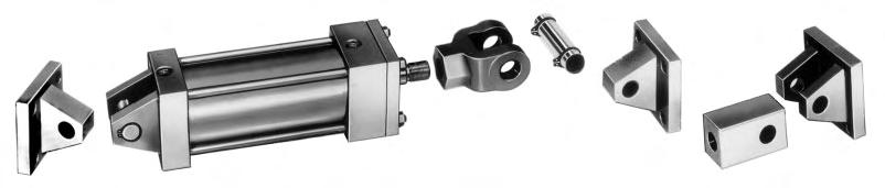 ccessories ylinder ccessories Parker offers a range of heavy-duty cylinder accessories for convenient mounting of pivot mount cylinders or for use at rod end of fixed mount types.
