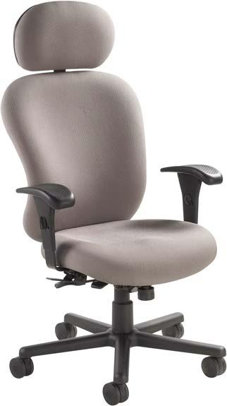 247-HD Specifications ERGONOMIC SEATING SPECIFICATIONS Lumbar Support Built in lumbar support Tilt Tension Adjustment Turn the knob clockwise to increase tension and counterclockwise to decrease