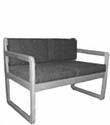 LOUNGE/SIDE SEATING Scandinavian MODEL NUMBER Basic Model Frame Finish List Price Upholstered 2Seat Settee SC1200 $1225 Upholstered 3Seat Settee SC1300 1550 l A l B HOW TO ORDER Indicate the