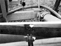Many of the nut and bolt assemblies were lost and replaced with capscrews, lock-washers and nuts -the screws on the split boom clamps loosened and had to be retightened.