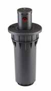 to #28 (G75B) Exclusive PressurePort nozzle technology (GB, GB, G75B) Water lubricated gear-drives GB: Pop-up height: 3" Overall height: 9" Flange