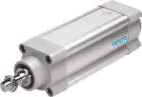 External guide rod unit FENG (optional) Electric piston rod cylinder DNCE The electric piston rod cylinder with two different drive screws: self-retarding lead screw spindle for slow and powerful
