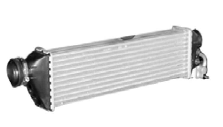 The intercooler is the device which cools (50 ~ 60 C) the air entering the engine from high temperature (100 ~ 110 C) to maintain the turbocharging efficiency.