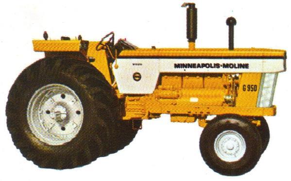 Standard equipment included: 2-speed ampli-torc, closed center hydraulics with 3pt on row crops, Type G hydraulics without 3pt on standards, 15.5-38 and 6.50-16 (row crops) or 7.