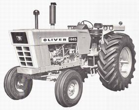 Production records indicate 9 Oliver 1865 diesel were produced in 1971. These units should have the fiberglass WHITE nose.