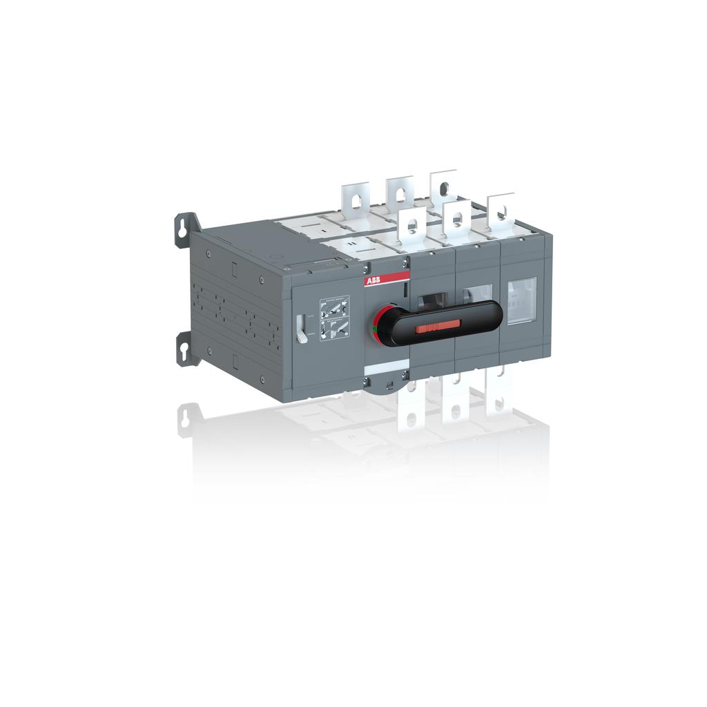 Motorized change-over switches Uninterrupted power supply with motorized functionality ABB offers a wide variety of open transition motorized change-over switches from 40 to 3200 Amperes in range.