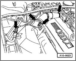 Page 38 of 62 15-32 Right-side cylinder head - Remove intake air duct between Mass Air Flow (MAF) sensor