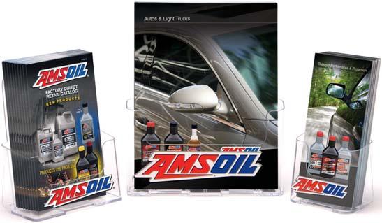 65 Acrylic Brochure Holders Excellent for displaying AMSOIL literature in