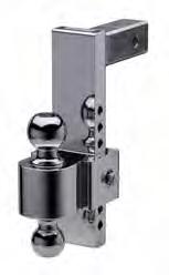 The engineering, design, and craftsmanship of the E series is superior to any other pin-style ball mount on the market.