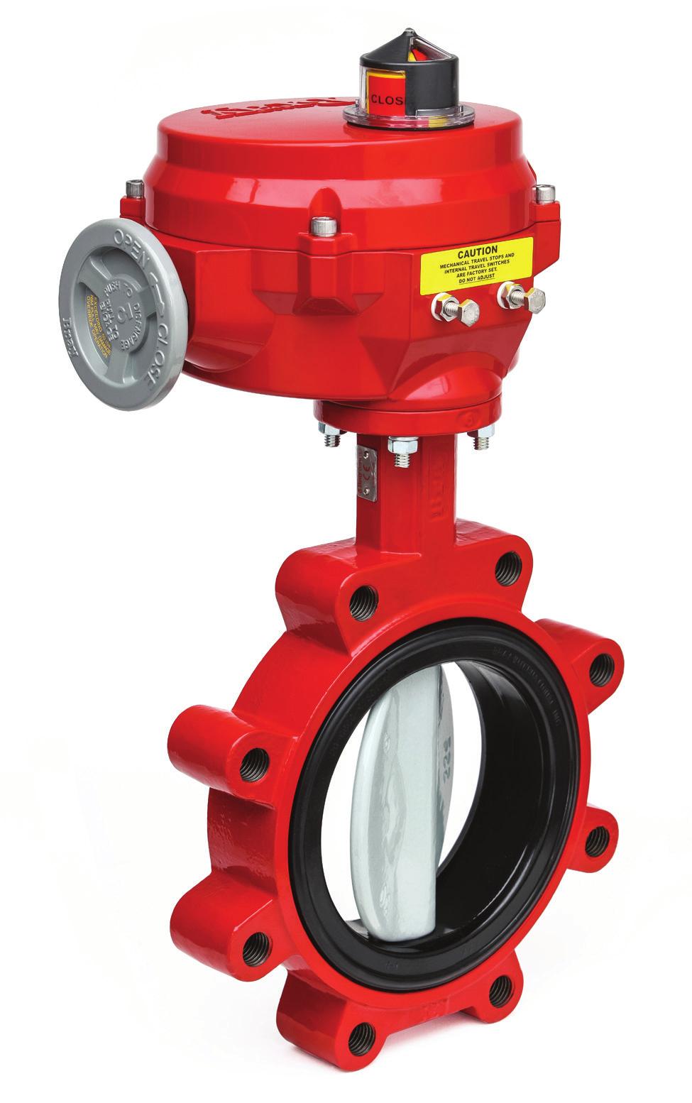 Low Torque High Cycle Life ANSI and DIN High and Low P Ratings NYL Series Butterfly Valves Size Range Configurations End Connections Fluid Temperature