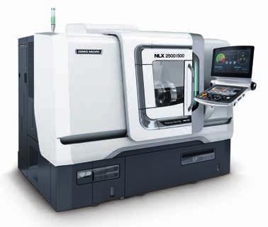 Efficient complete machining with driven tools, counter spindle and Y axis on the NLX2500SY/700. The successful NLX range with more than 3,000 installed machines already.