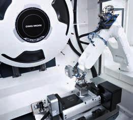 But now, component manufacturers are beginning to recognise the benefits of flexible automation for the productivity of material removal processes.