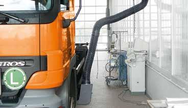 Our solutions for exhaust extraction systems guarantee perfect and custom designed