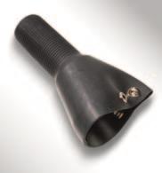 NR-F475-575 3 x 6 (75 x150mm) or 3 x 8 (75x200mm) oval shaped for dual tailpipes. Attached to tailpipe by means of hook and chain.