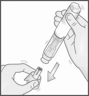 Kako pripraviti injekcijo Če namesto vas injicira zdravilo nekdo drug, lahko uporabi tudi zgornji hrbtni del roke, tik pod ramo. Pri vsaki injekciji uporabite drugo mesto injiciranja.