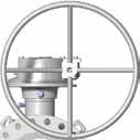 DIMENSIONS Reduced Bore API Flanged 2000, 3000 and 5000 psi WP L G D1 D2 B E C A Dimensions Size in. Flanged End RTJ C.L. Diameter Data for Valve Body Lever Ball to andwheel with Operator Length Length Dia.