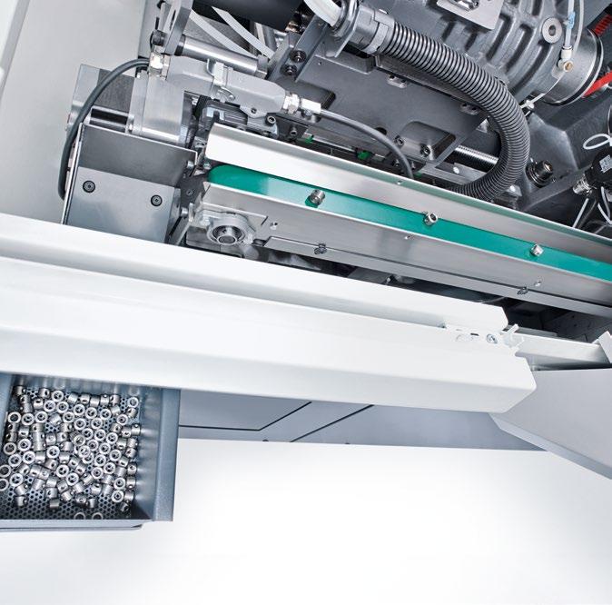 600 mm long as an option CHIP DISPOSAL 7 Optimal chip removal