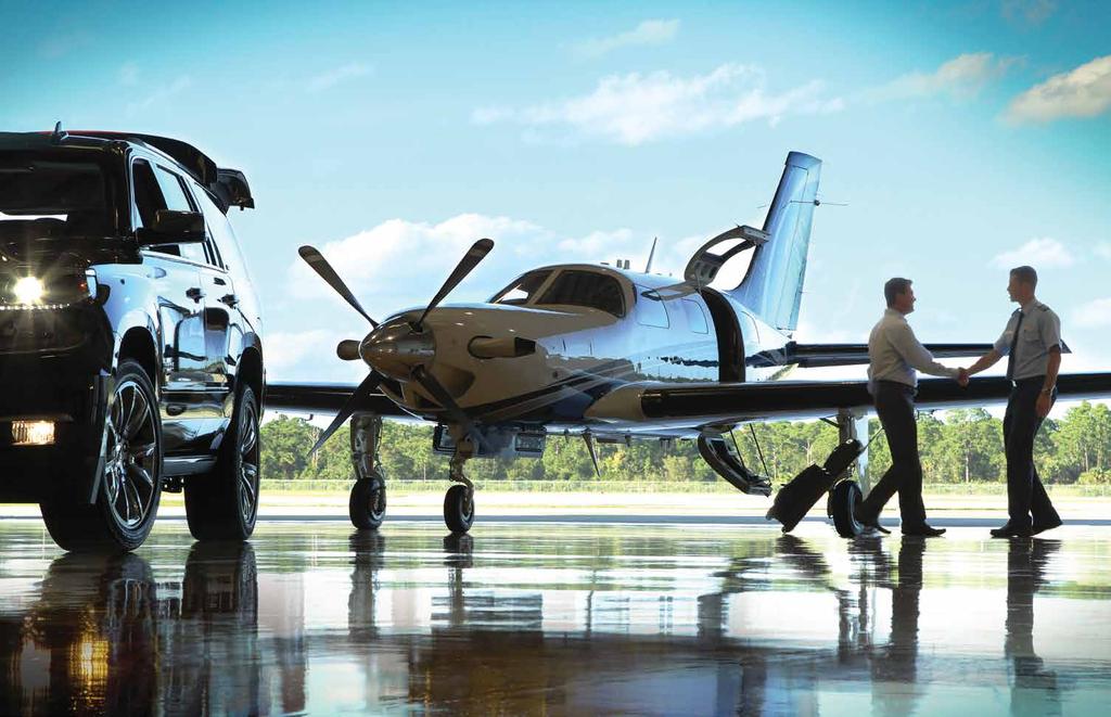 INDULGENCE MEETS PERFORMANCE The perfect balance of performance and luxury, the M600 is the modern businessperson s plane.