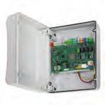 approved) & power supply board 790284 FAAC E124 controller with plastic enclosure (non-esa) & power supply board 790006 FAAC E145
