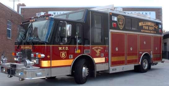 HEAVY RESCUE TRUCK FOR SALE 1997 Simon Duplex/Saulsbury MODEL D-9450XL Walk In 18 STAINLESS STEEL Williamsville Fire Department Contact: Michael Measer E-Mail: chief@hutchinsonhose.