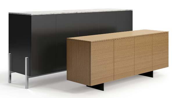Brochure Specifications Page 9-1 72" x 29" Credenza with blade base Horizontal Door