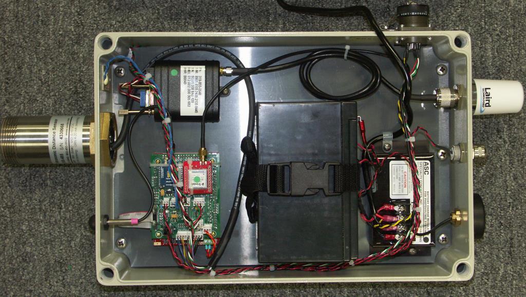 Ultrasonic Sensor Electronics Cell Modem (Note