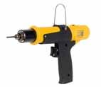adapter EBL screwdriver models EBL 25 and 35 can be equipped with a 90 angle head for access in cramped quarters.